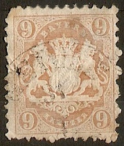 Timbre Royaume de Bavière (1849-1920) Y&T N°27 (II)
